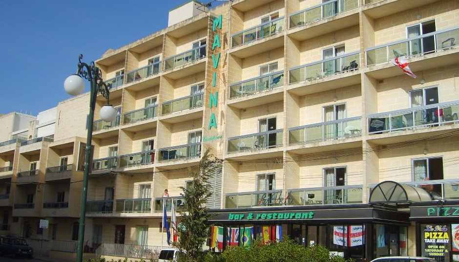 Mavina Hotel & Apartments Buġibba Dış mekan fotoğraf