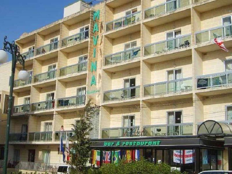Mavina Hotel & Apartments Buġibba Dış mekan fotoğraf